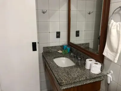 Uma casa de banho em Excelente Flat 1506 Meireles Fortaleza