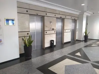 A planta de Excelente Flat 1506 Meireles Fortaleza