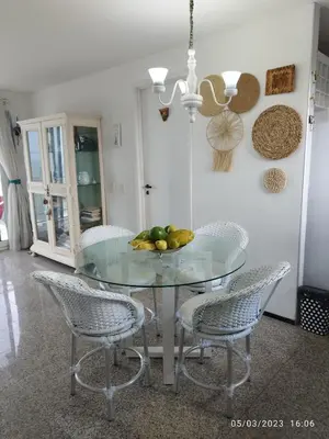 A planta de apartamento som do mar