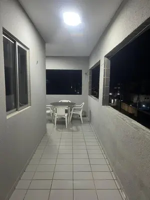 Uma varanda ou terraço em Apartamento Icaraí prox ao cumbuco