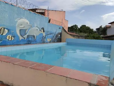 A piscina em ou perto de Apartamento Icaraí prox ao cumbuco