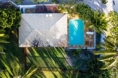 A piscina em ou perto de Refugios Parajuru - Casa Pequena