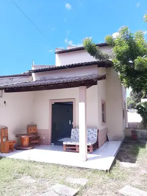 O edifício onde a casa de férias está situado