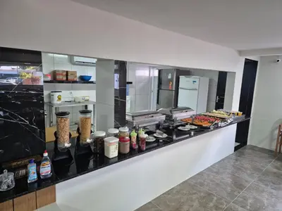A cozinha ou kitchenette de Residencial Amora