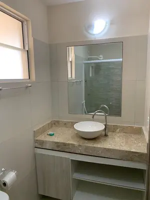 Uma casa de banho em Apartment Cumbuco Residence