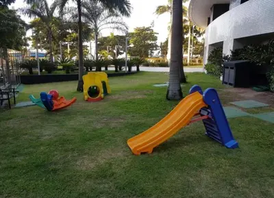 A área de jogos para crianças em Beira Mar Fortaleza Landscape Deluxe