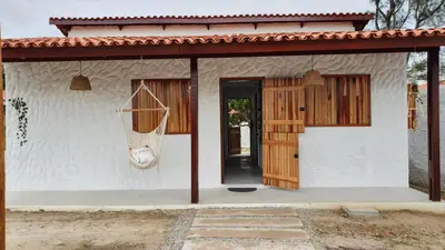 O edifício onde a casa de férias está situado