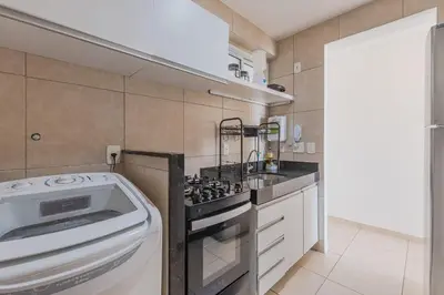 A cozinha ou kitchenette de Beach Village #1004 - Praia do Futuro by Carpediem