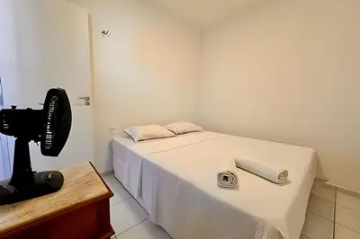 A planta de Apartamentos e Suítes na Praia