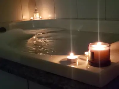 A planta de Apartamento pé na areia com jacuzzi - 3 quartos - 7 hóspedes - Beach Park
