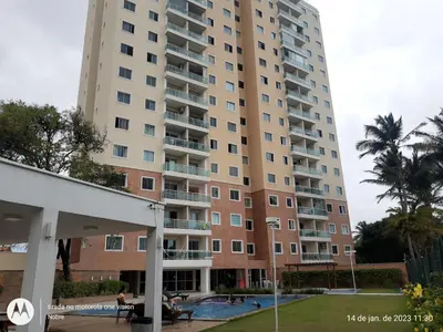 O edifício onde o apartamento está situado