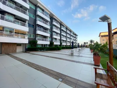 O edifício onde o apartamento está situado